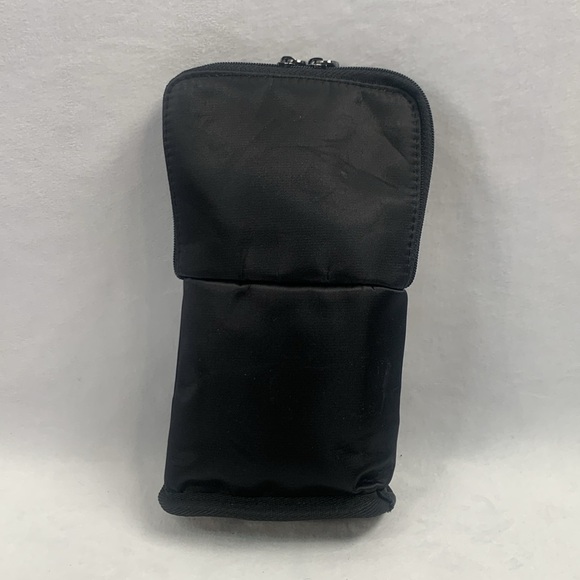 Sephora Makeup Brush Bag Black with Iridescent Interior Stand Up Carrying Case - Picture 2 of 10